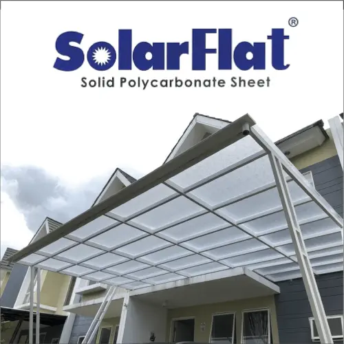 Kanopi Solarflat 3 mm  tebet